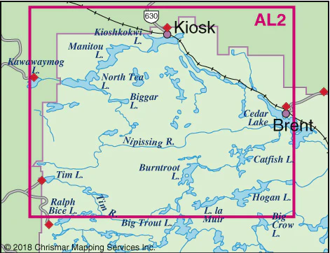 Algonquin 2 - Northwest - The Adventure Map