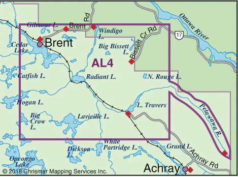Algonquin 4 - North Central/Petawawa River - The Adventure Map