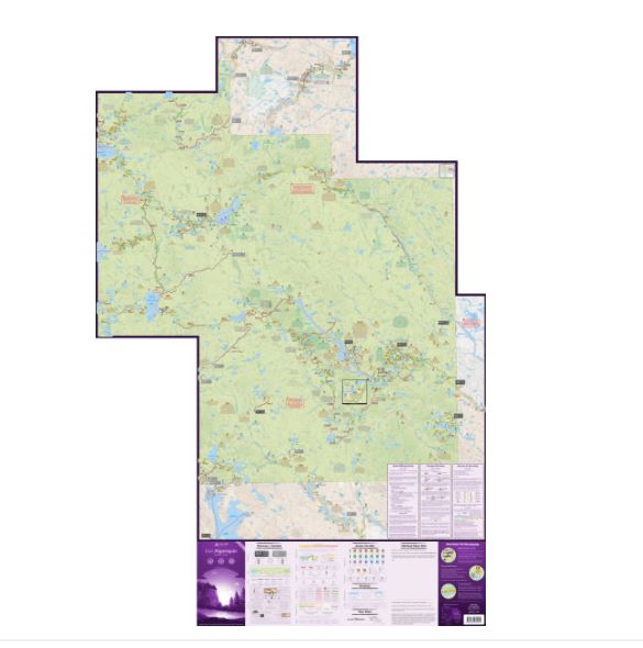 Jeff's East Algonquin Paddler's Map