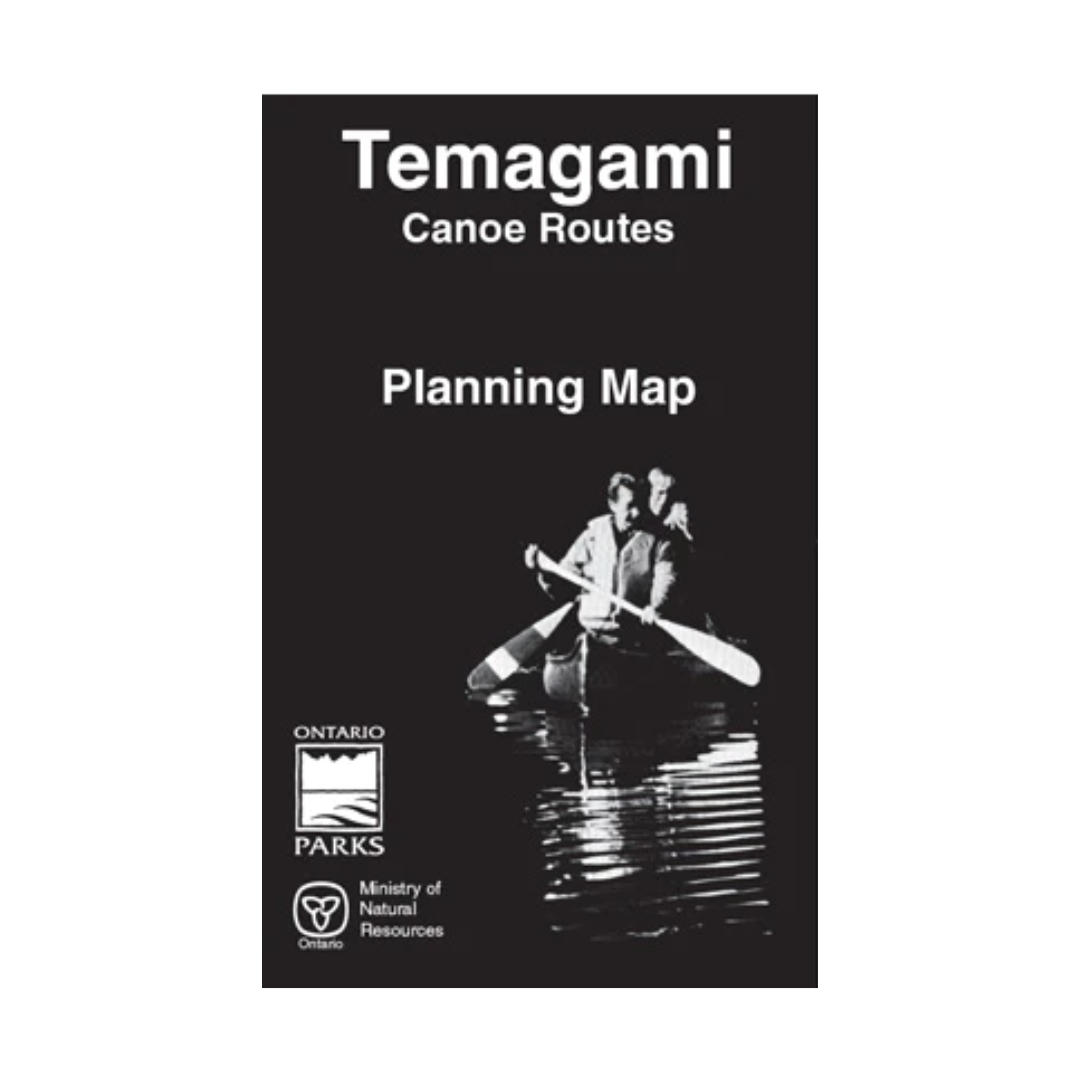 Temagami Canoe Routes Planning Map