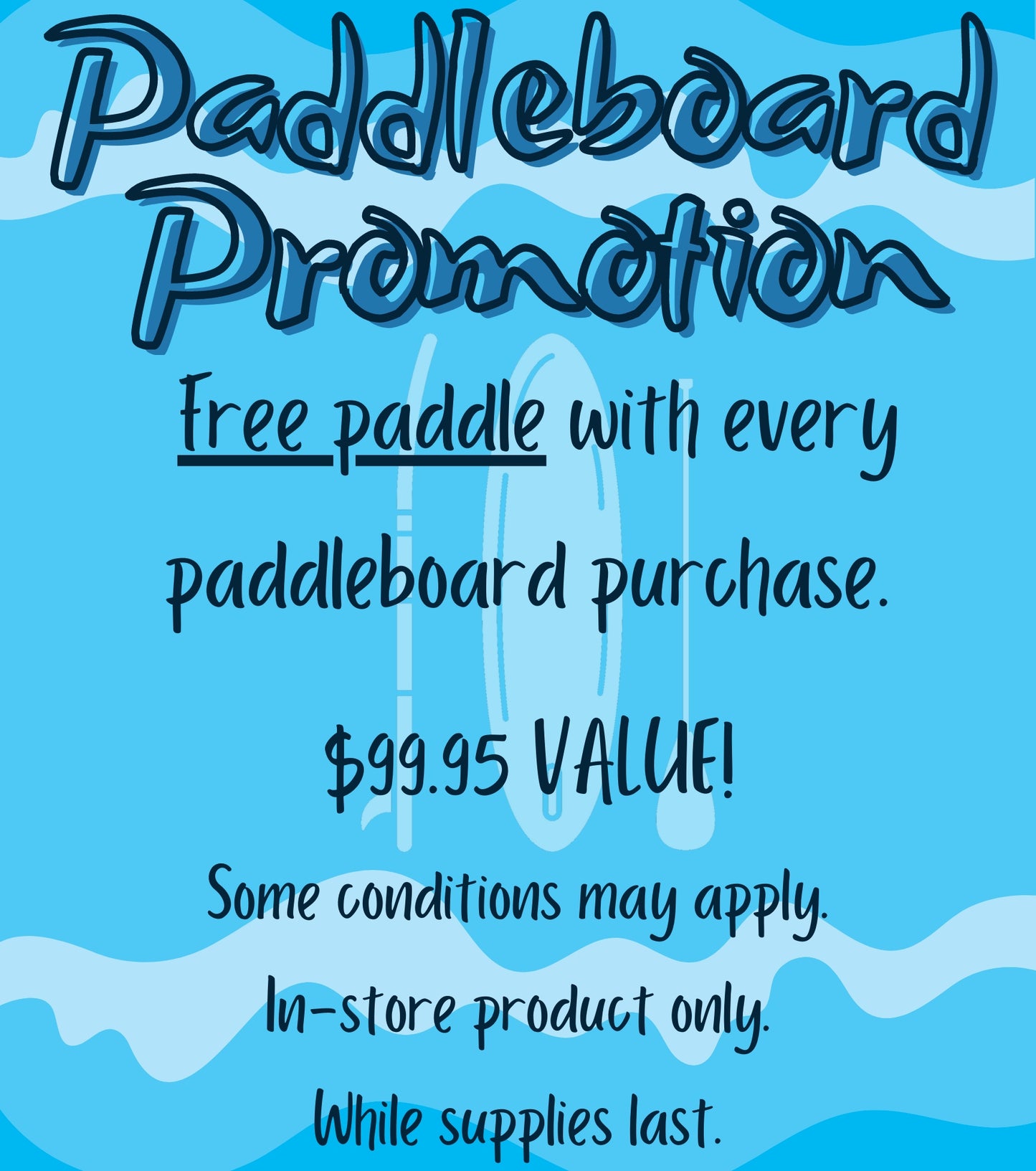 Paddleboard Promotion