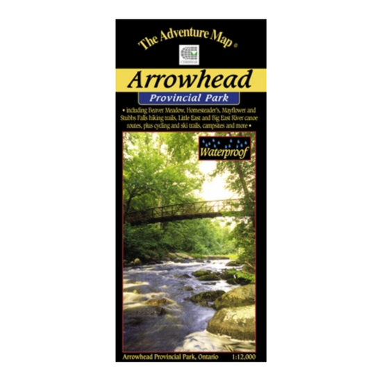 Load image into Gallery viewer, Arrowhead Provincial Park - The Adventure Map
