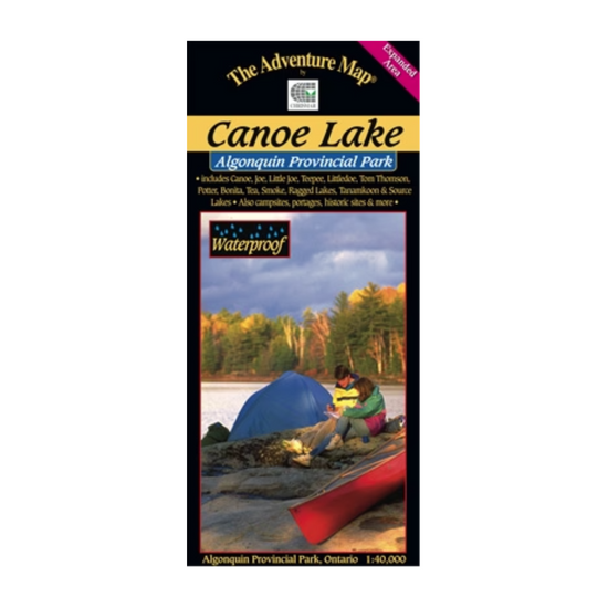 Algonquin - Canoe Lake/Tom Thomson - The Adventure Map