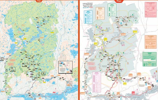 Jeff's Kawartha Highlands Paddling Map