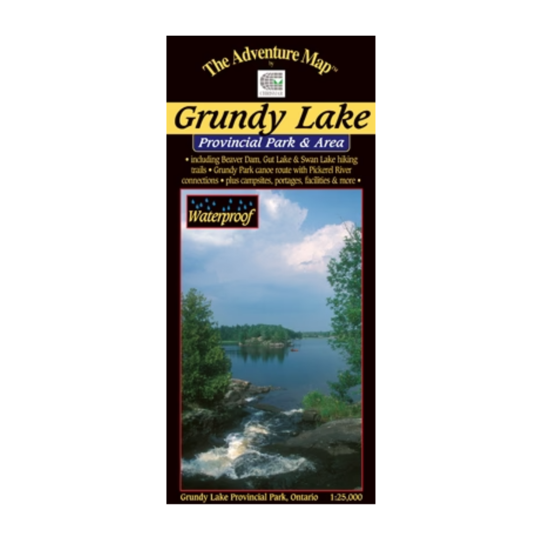 Load image into Gallery viewer, Grundy Lake Provincial Park &amp;amp; Area - The Adventure Map

