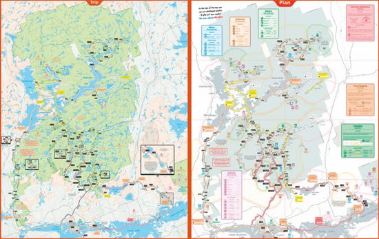 Jeff's West French River Paddling Map